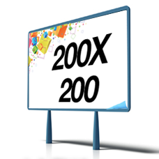 Manifesti 200x200 - a partire da € 4,00 cad (2 Fogli)